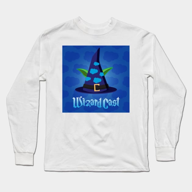 WizardCast podcast logo Long Sleeve T-Shirt by WizardCast